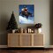 A Cowboy Christmas by Jack Sorenson 23-in. W x 28-in. H. Canvas Wall Art Print Framed